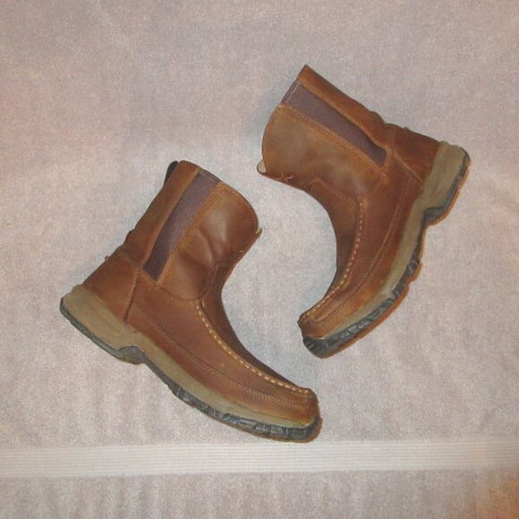 Twisted X Pull On Hiker Boots Mens Size 11.5 Leather Cushion Slip Resistant Work - Picture 1 of 14